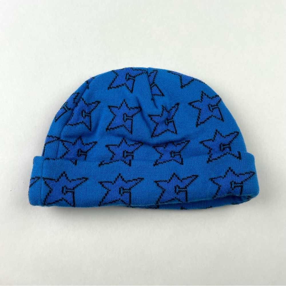 Blue Star Patterned carpet company Beanie